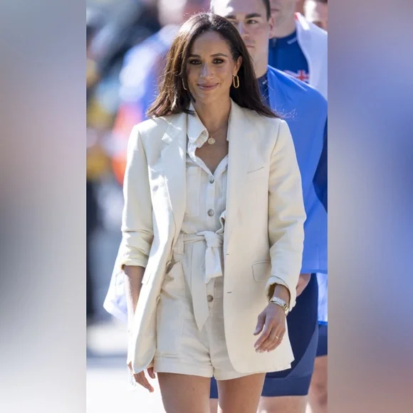 Anthropologie Cloth & Stone utility romper sleeveless - Picture 8 of 11